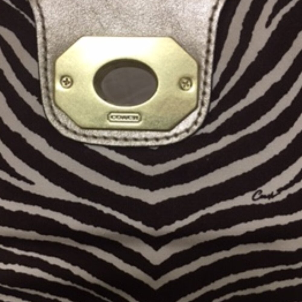 Coach "One of a Kind" Vintage TurnLock  Large Wristlet
